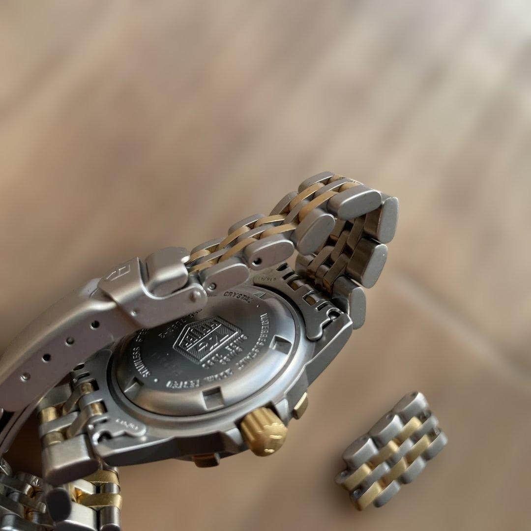 W*L様 【動作未確認】タグ・ホイヤー クォーツ腕時計 シルバー/ゴールド バン