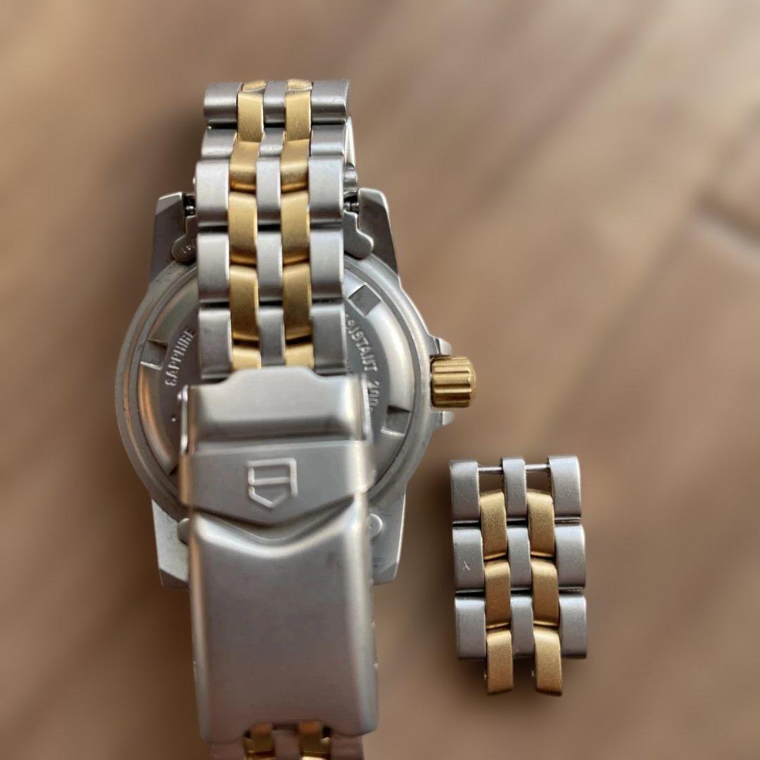 W*L様 【動作未確認】タグ・ホイヤー クォーツ腕時計 シルバー/ゴールド バン