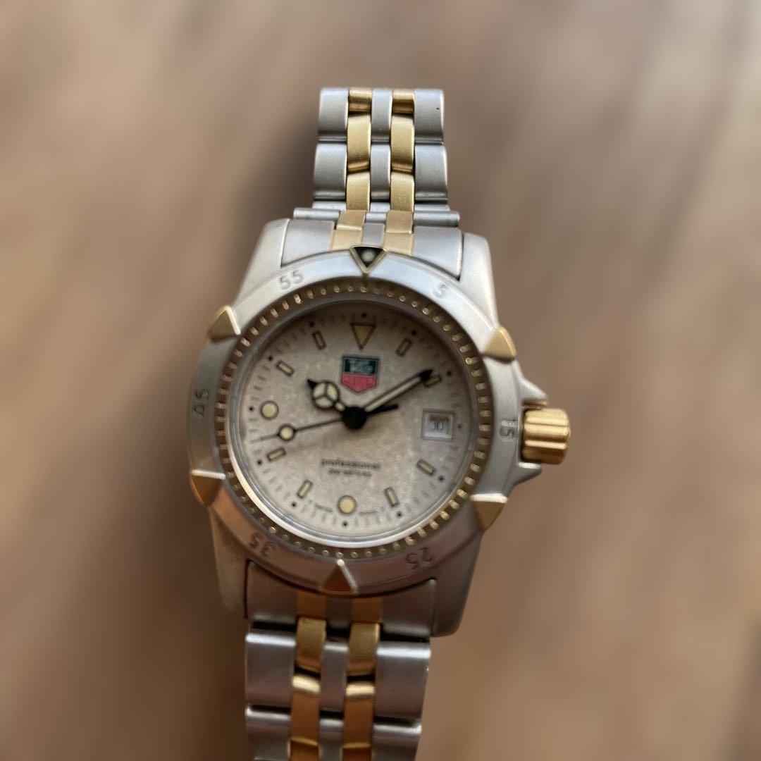 W*L様 【動作未確認】タグ・ホイヤー クォーツ腕時計 シルバー/ゴールド バン