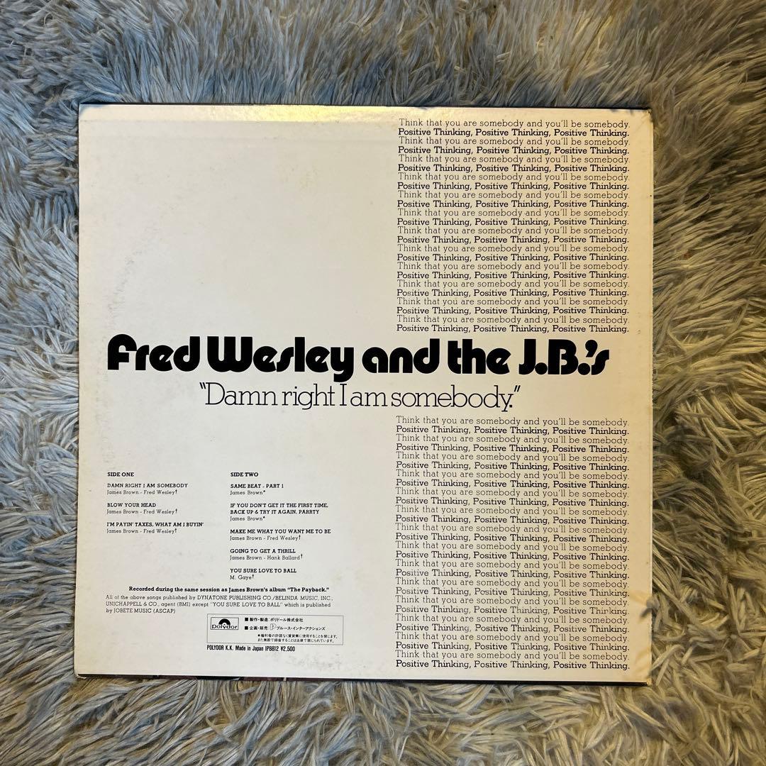 洋楽 Fred Wesley &The J.B.'s Damn Right I