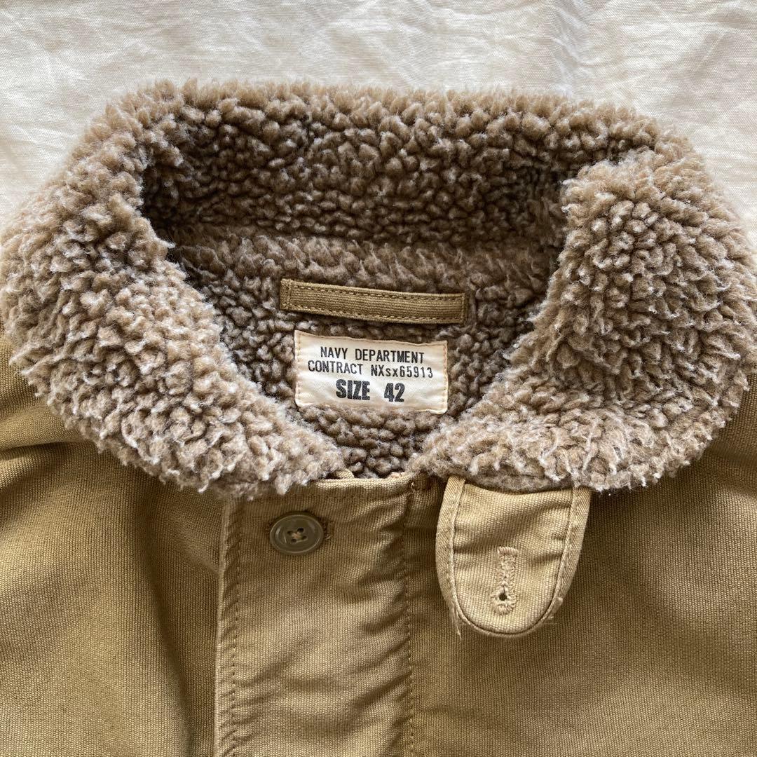 WAIPER N-1 デッキジャケット　カーキ　size42