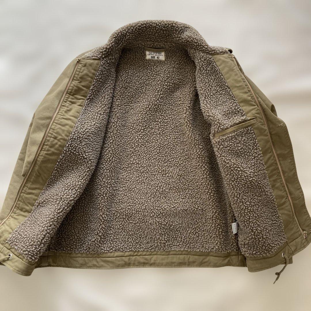 WAIPER N-1 デッキジャケット　カーキ　size42