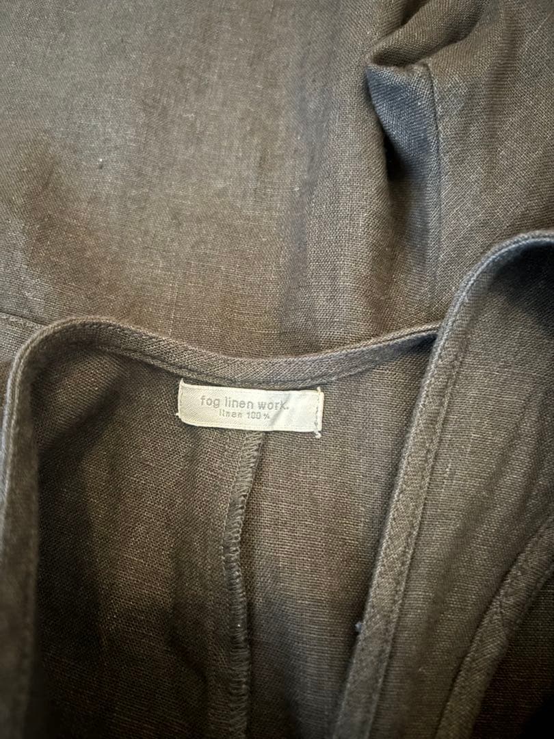 ★お値下げ★ fog linen work ニーナ　サロペット　ブラック