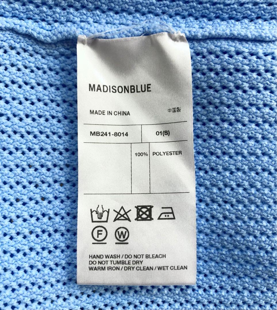 ✨新品✨MADISONBLUE✨POLO KNIT MESH✨2024ss