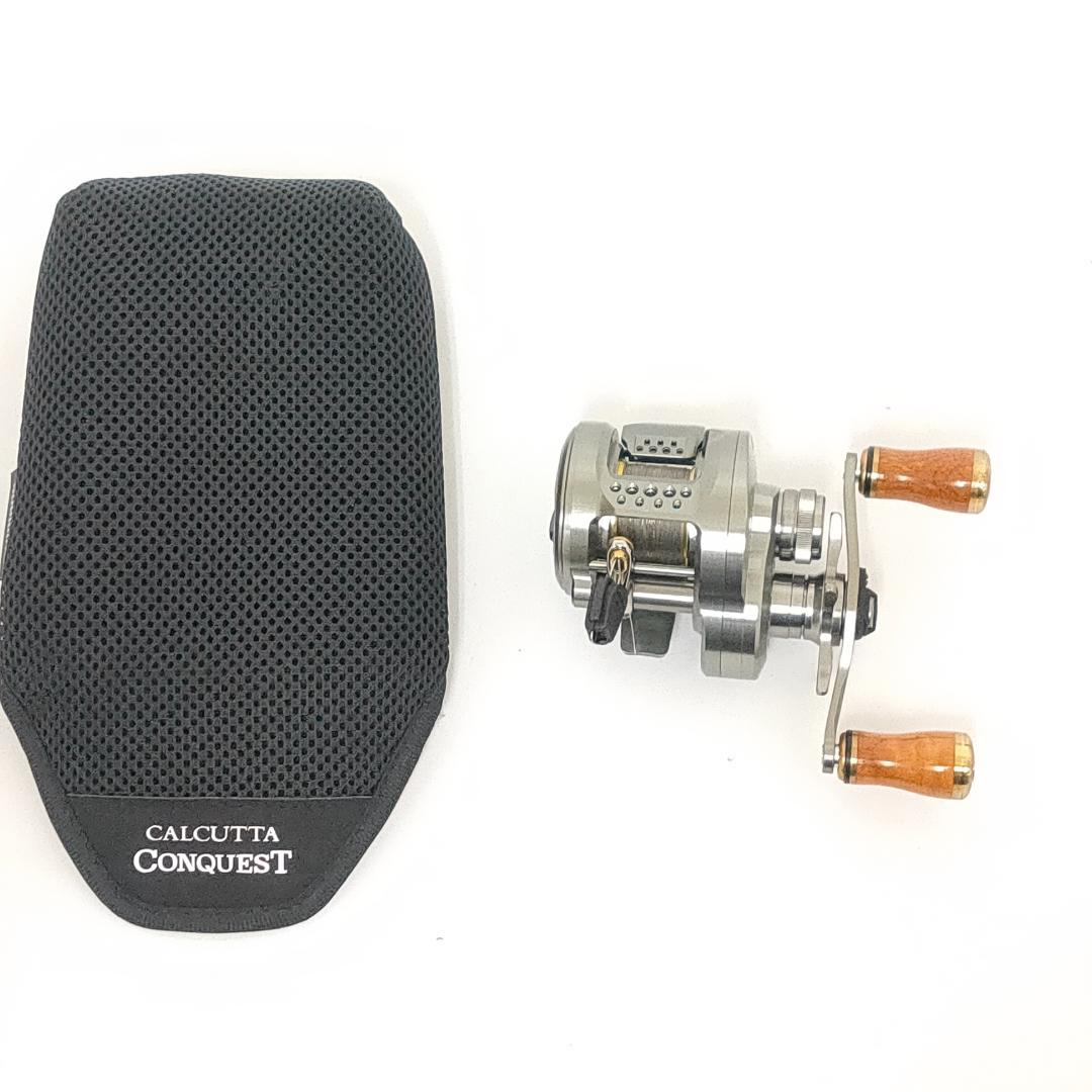 シマノ 23カルカッタコンクエスト BFSXG ハンドルノブ交換 ケース付