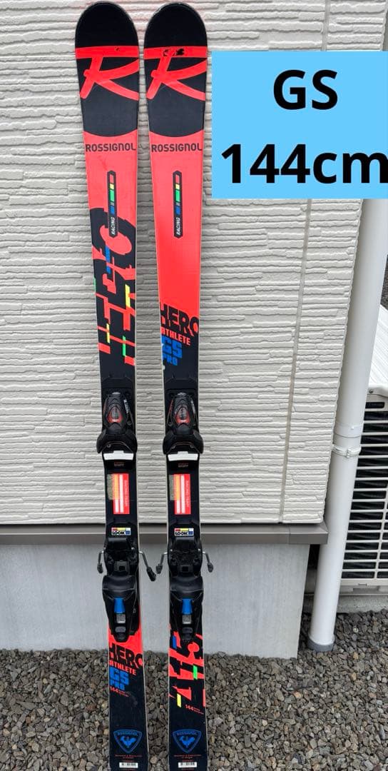 スキー ROSSIGNOL HERO ATHLETE GS PRO 144cm