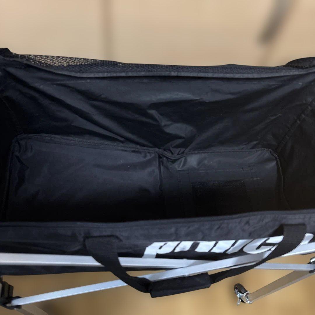 【美品✨】プリンス ワイドキャスターバッグ テニス ボール カゴ