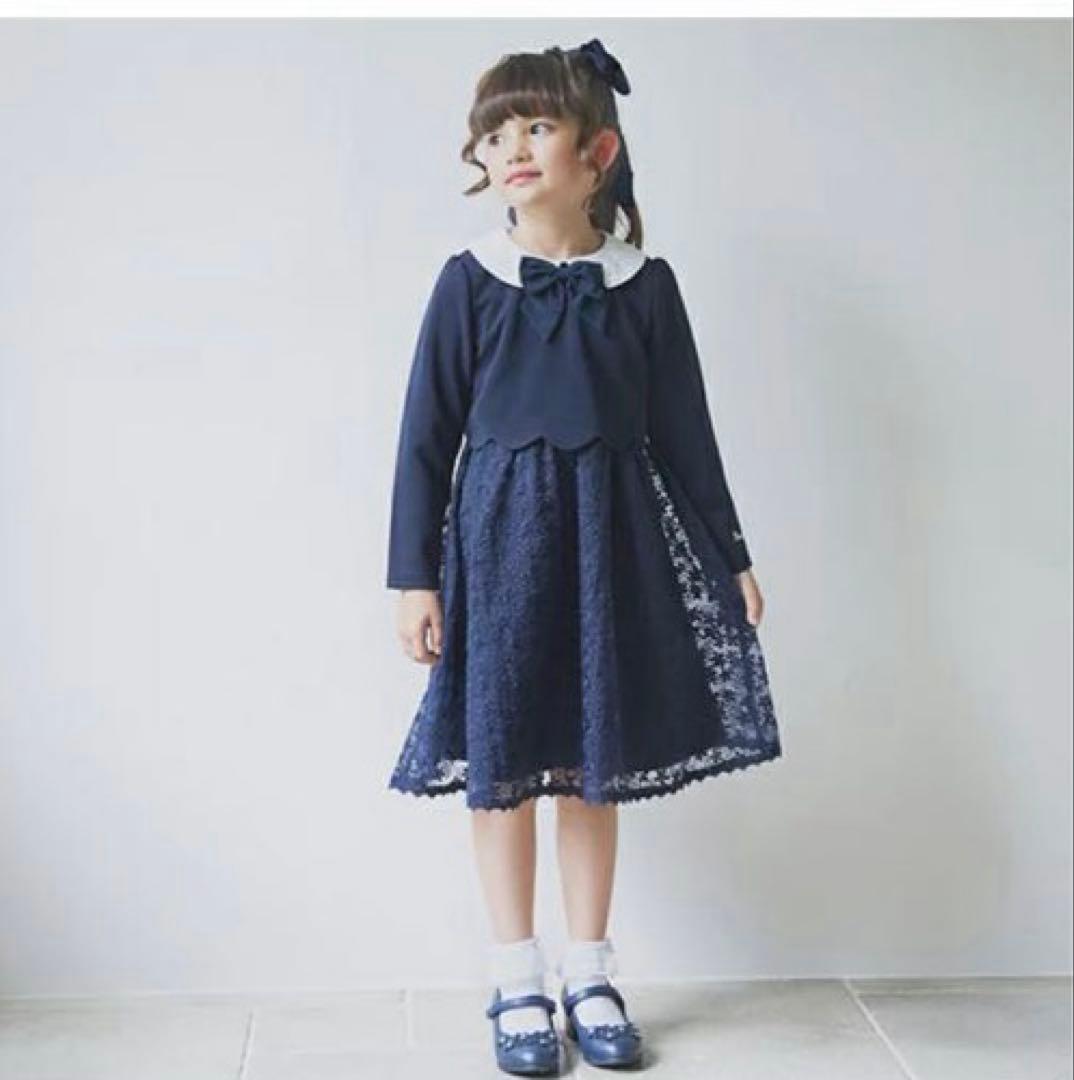 メゾピアノ　フォーマル　ワンピース　120cm