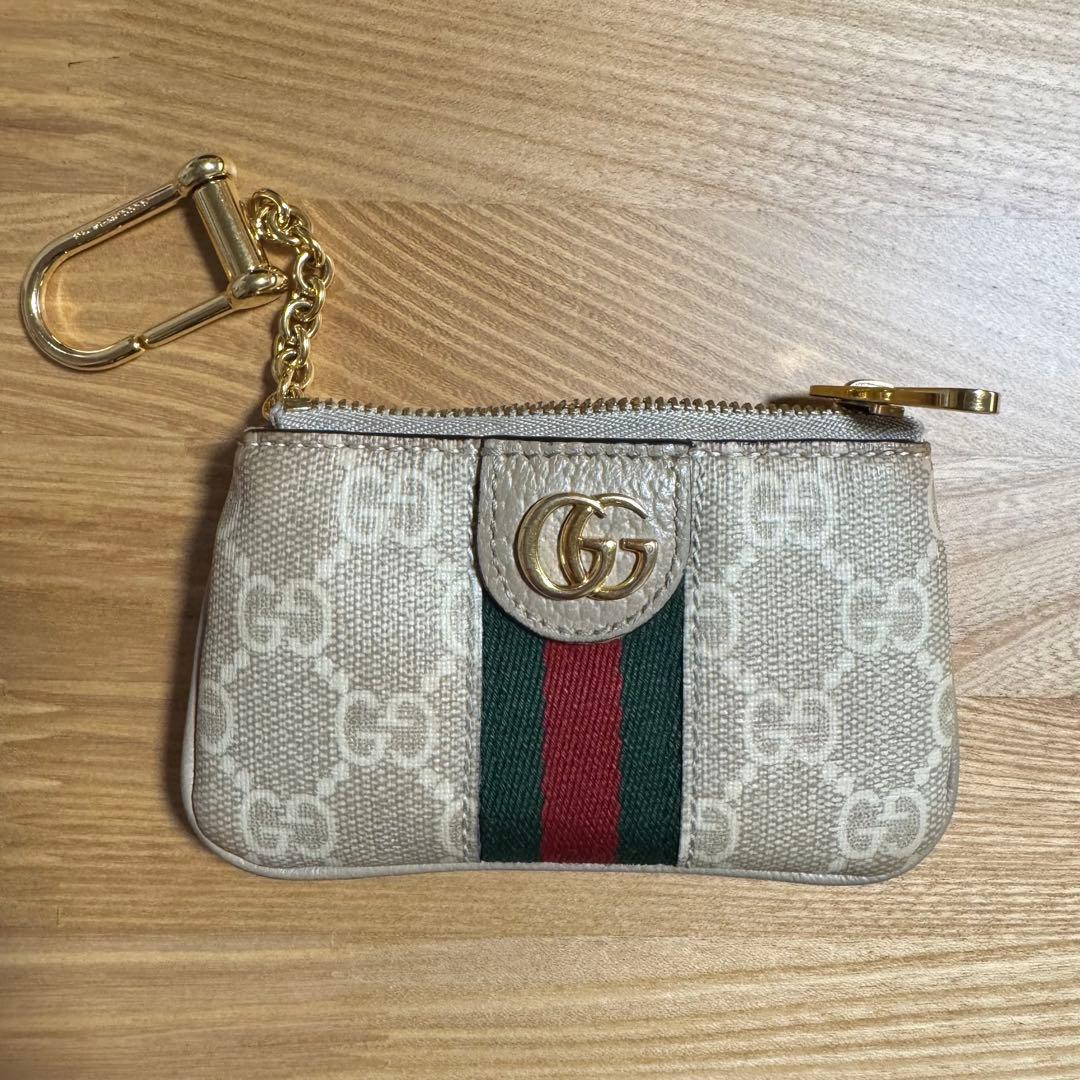 GUCCI オフディア キーケース GGスプリーム 【真贋保証 / グッチ】