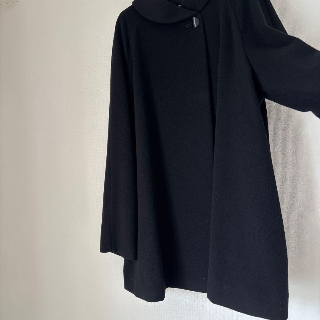 一度のみ着用ハーフコート東京ソワール　SOIR PERLE／ソワール ペルル