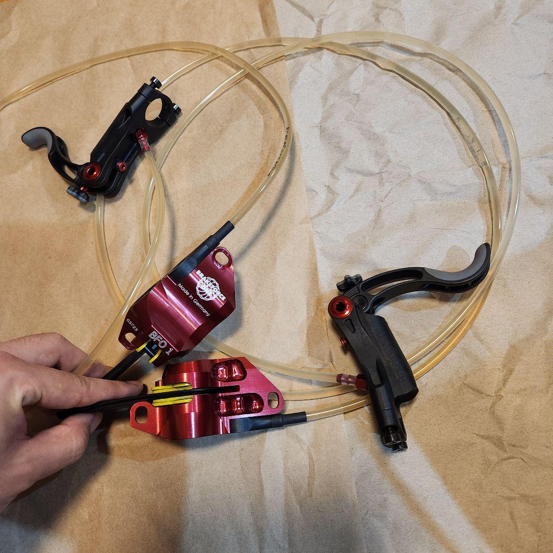 ドイツ製 BRAKEFORCE BFO 1 超軽量 ディスクブレーキ 前後セット