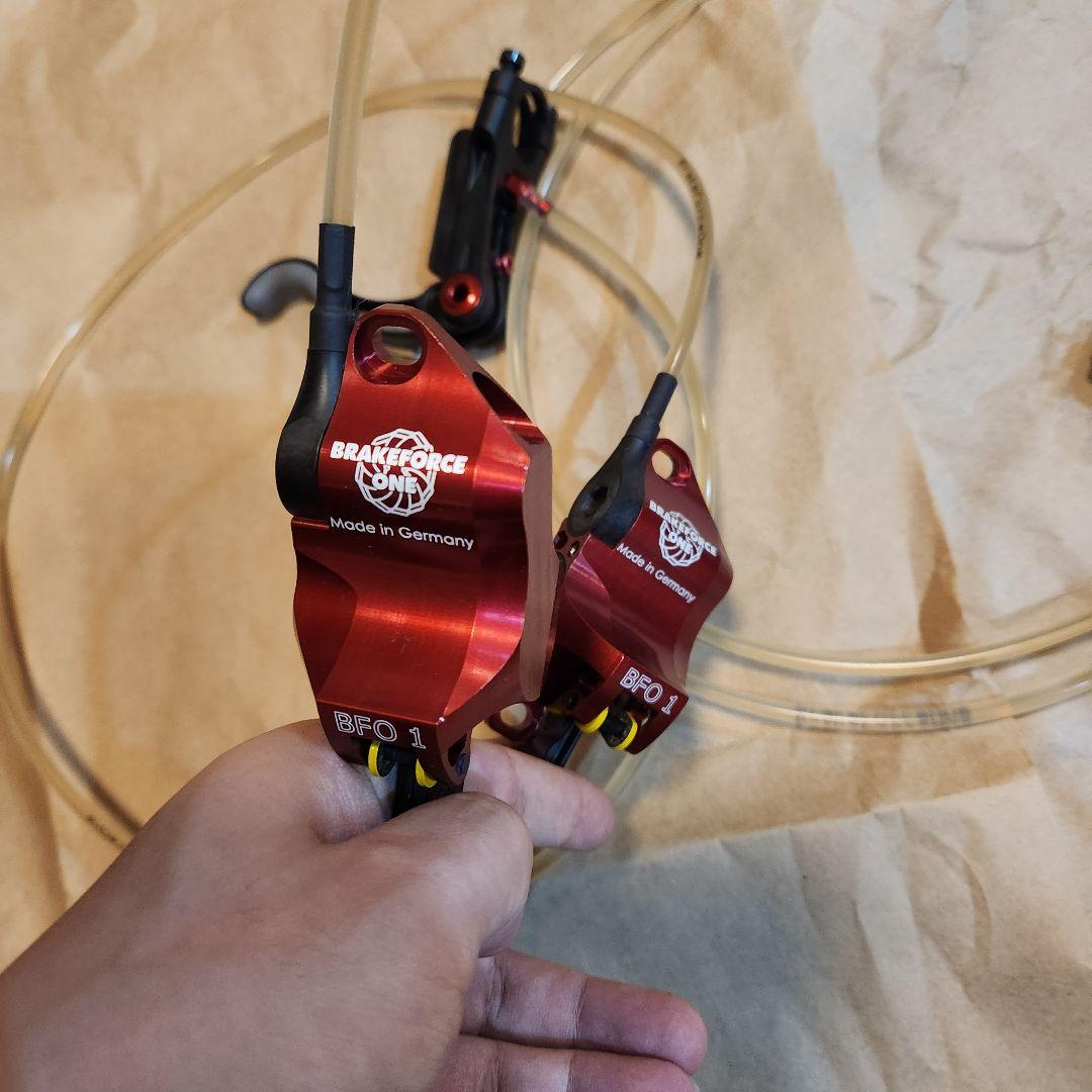 ドイツ製 BRAKEFORCE BFO 1 超軽量 ディスクブレーキ 前後セット
