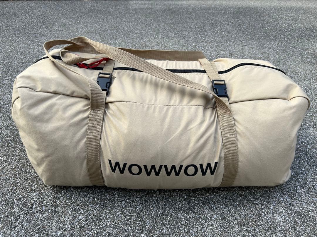 【美品】dod ソロソウルウォウウォウ　ワラビーテント　グランドシート