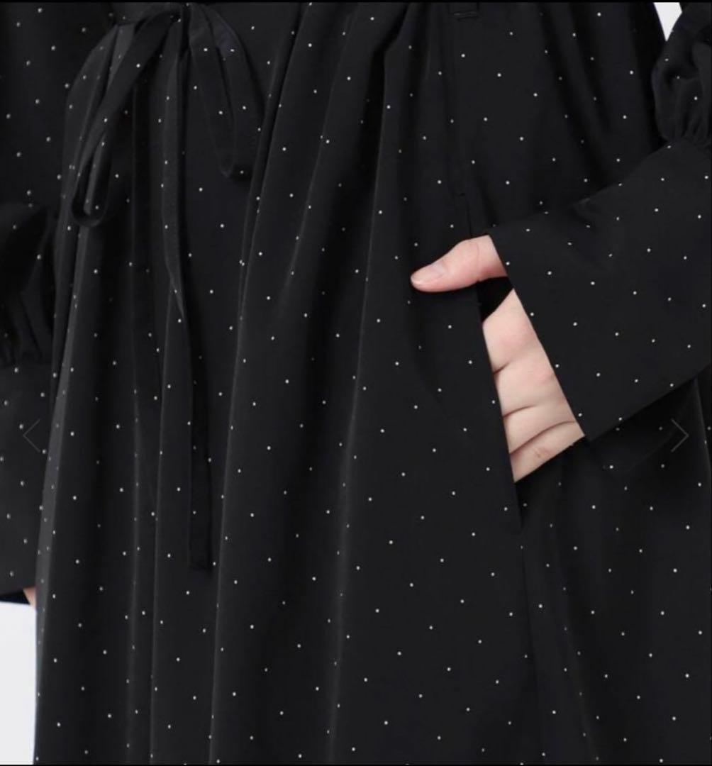 【本日まで】IENA ドットサッシュワンピース