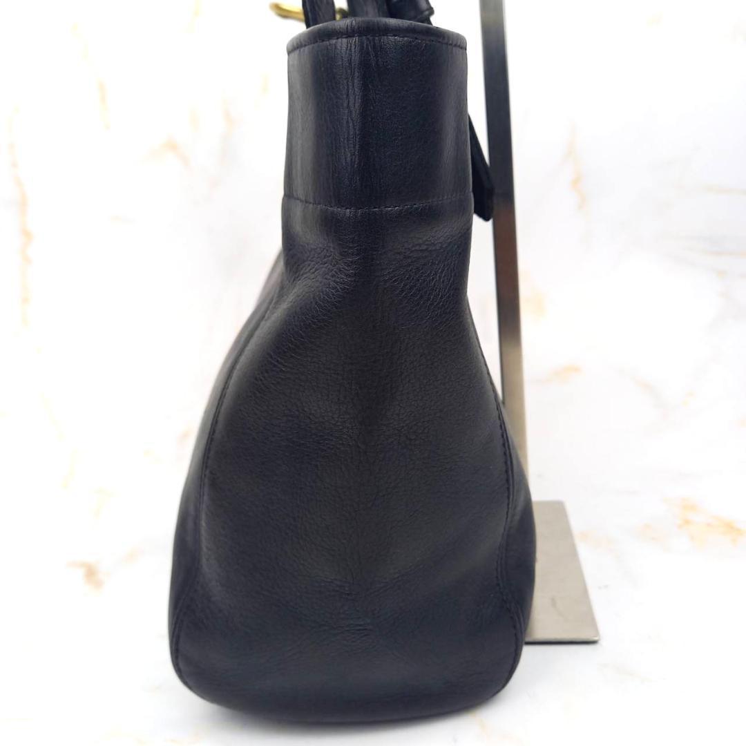 ✨良品✨ COACH オールドコーチ トートバッグ レザー ブラック 肩掛け