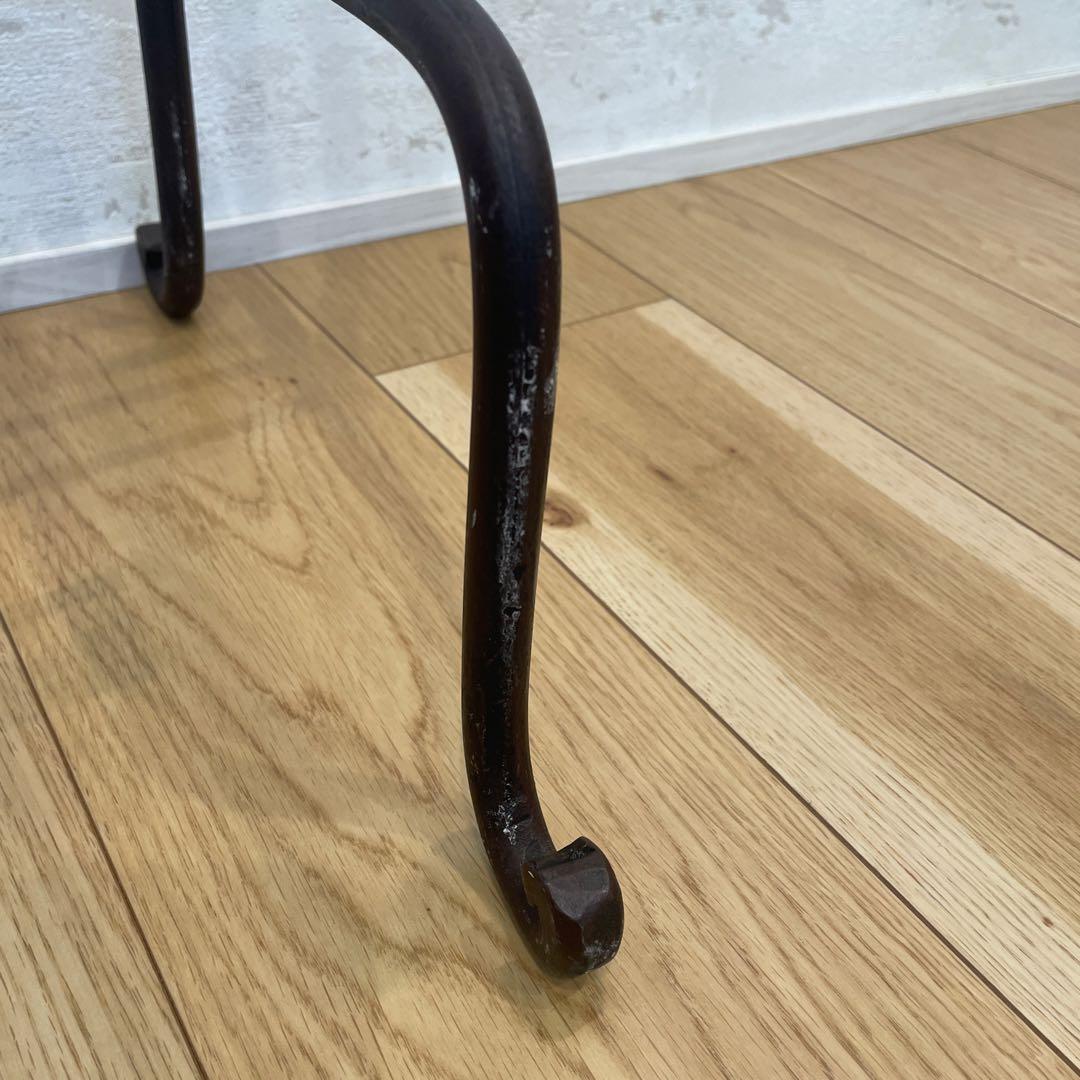 レア！キャトルセゾン　アイアン　ハンガーラック　ブラウン　タオルハンガー