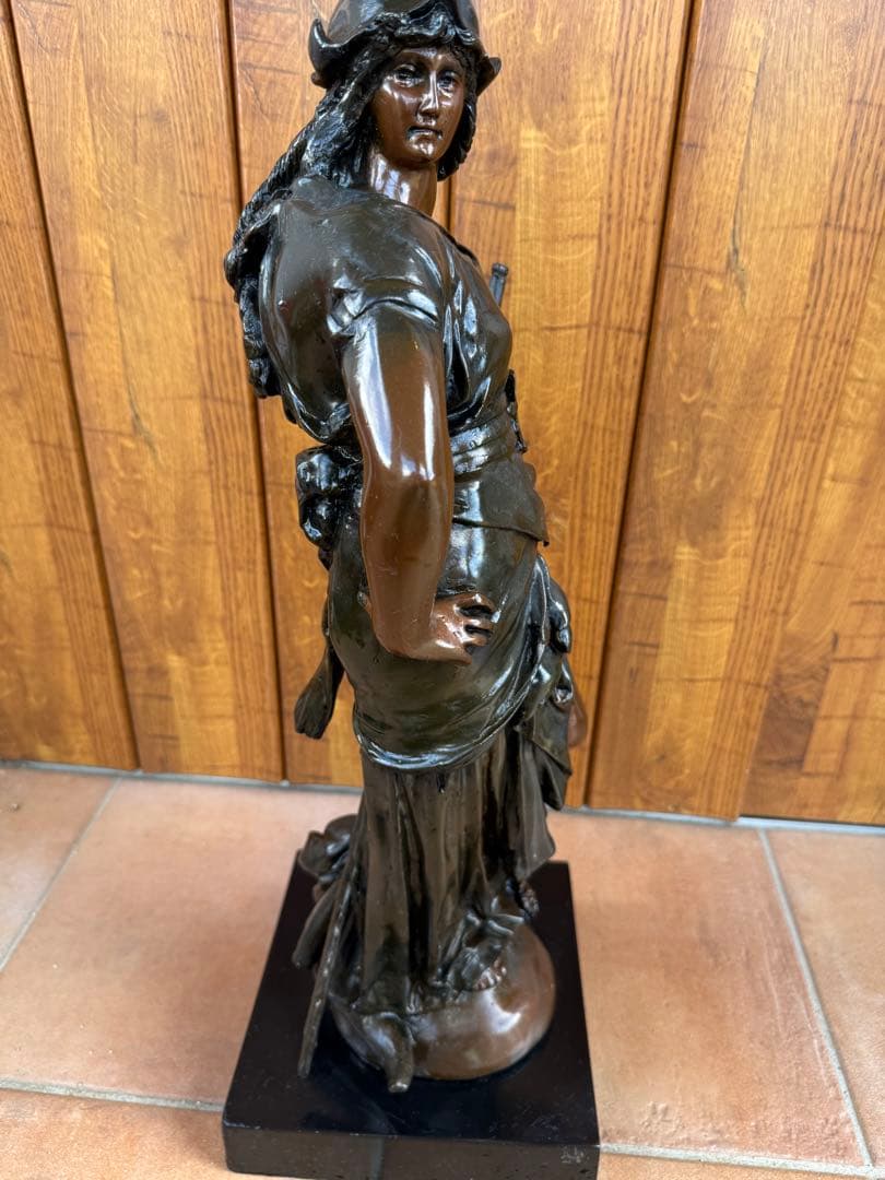 T*A様 ブロンズ 戦士像 女戦士アマゾネス