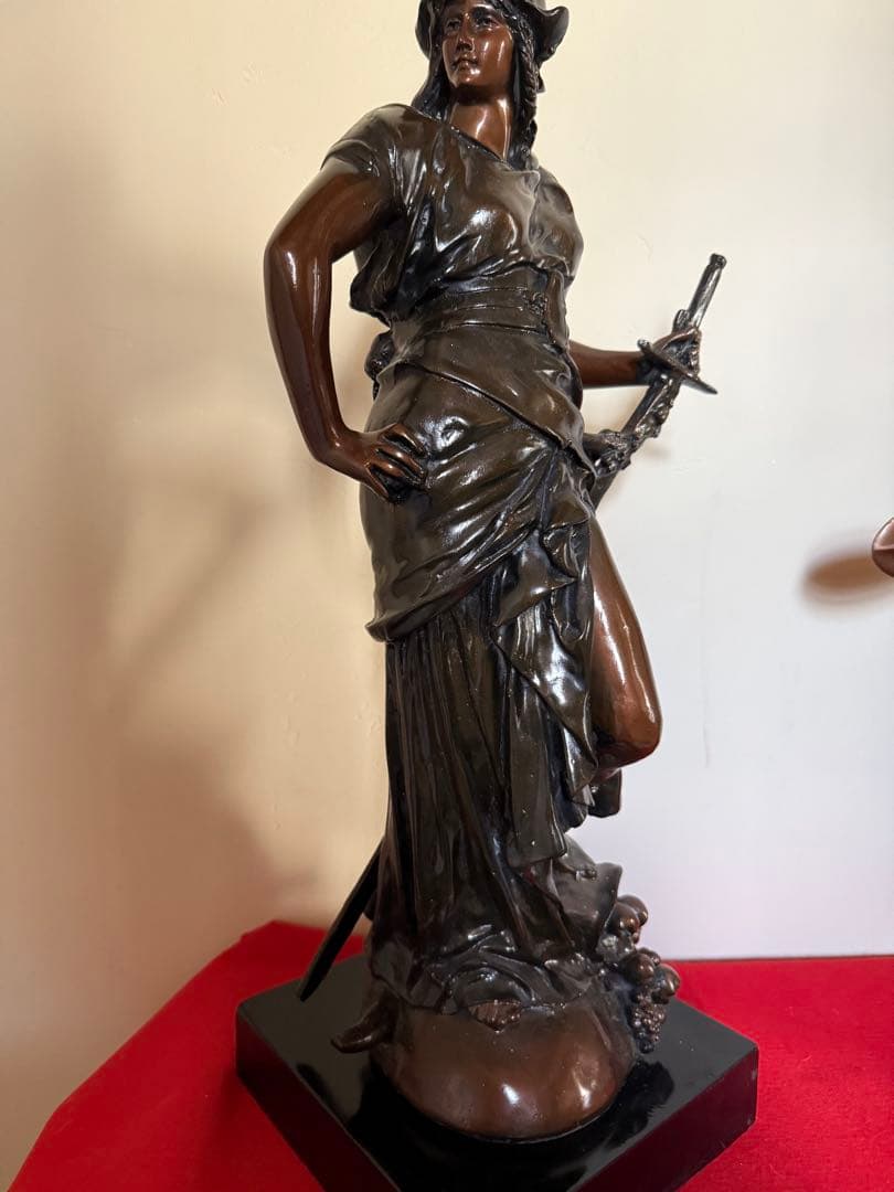 T*A様 ブロンズ 戦士像 女戦士アマゾネス