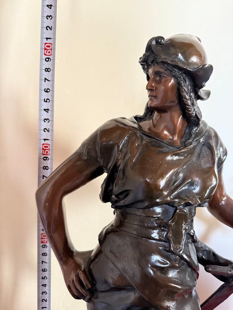 T*A様 ブロンズ 戦士像 女戦士アマゾネス