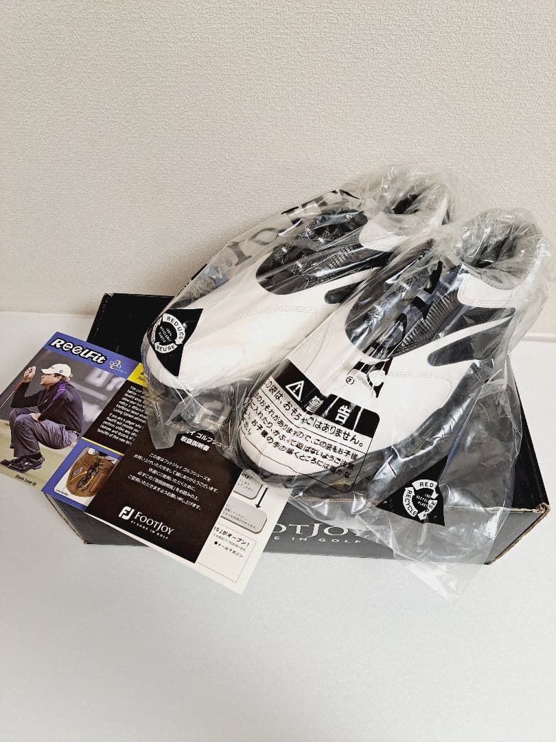 【新品箱付き】FootJoy フットジョイ/リールフィットスピード/25.5cm