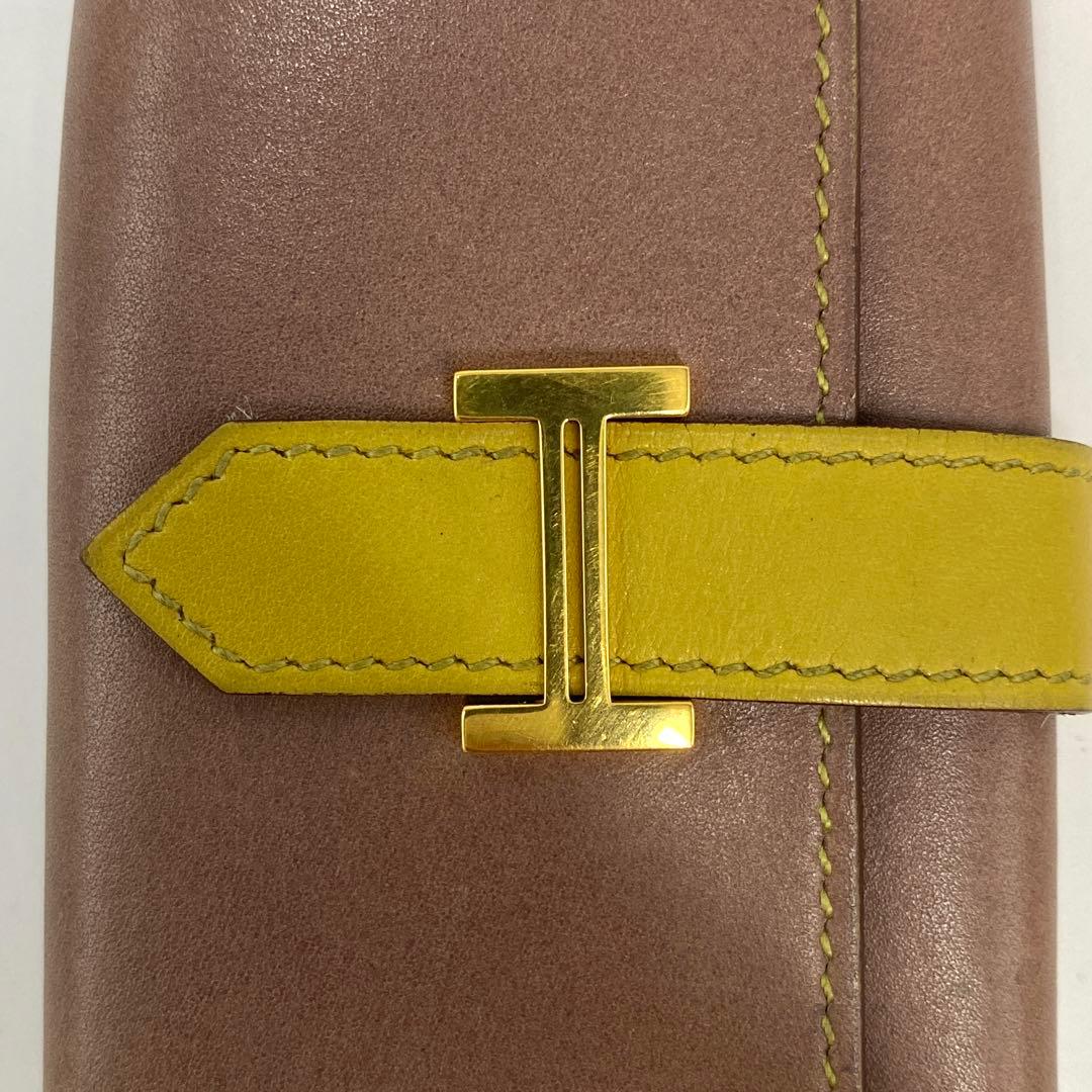 エルメス キーケース 6連 鍵 ベアン 革 FR367