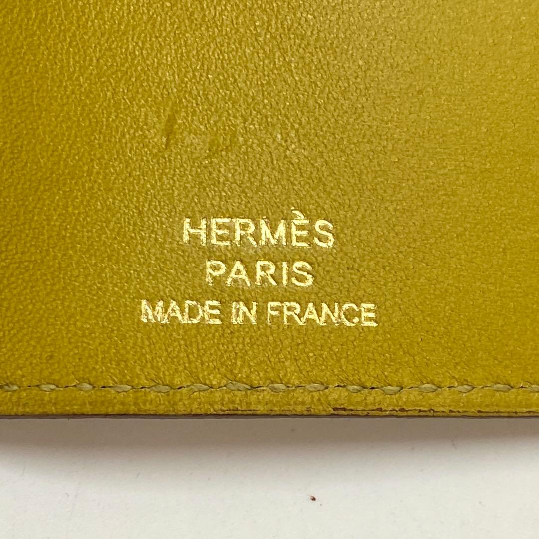 エルメス キーケース 6連 鍵 ベアン 革 FR367