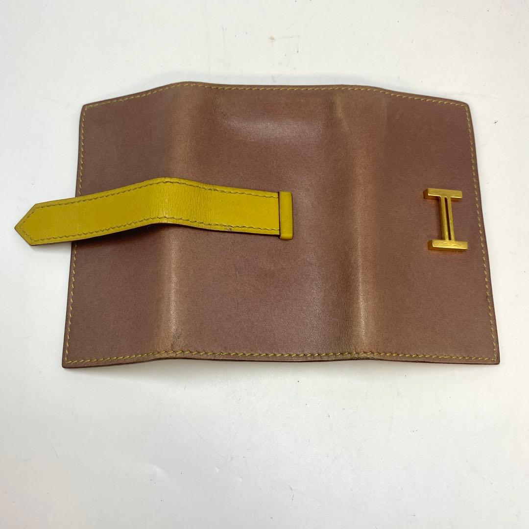 エルメス キーケース 6連 鍵 ベアン 革 FR367