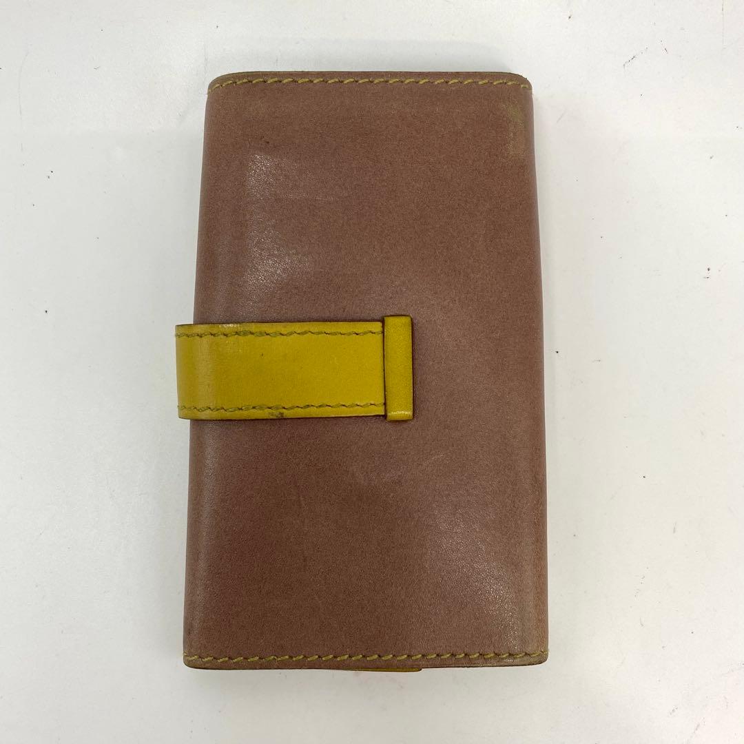 エルメス キーケース 6連 鍵 ベアン 革 FR367