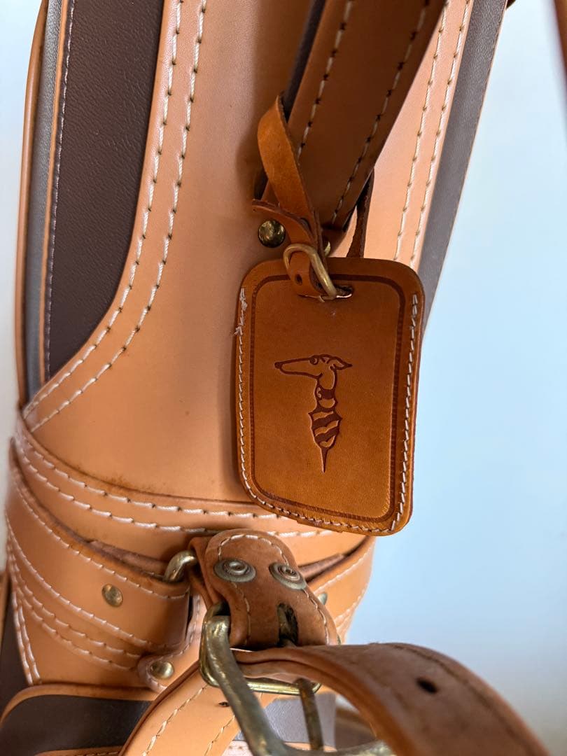 トラサルディ合成皮革 キャディバッグ