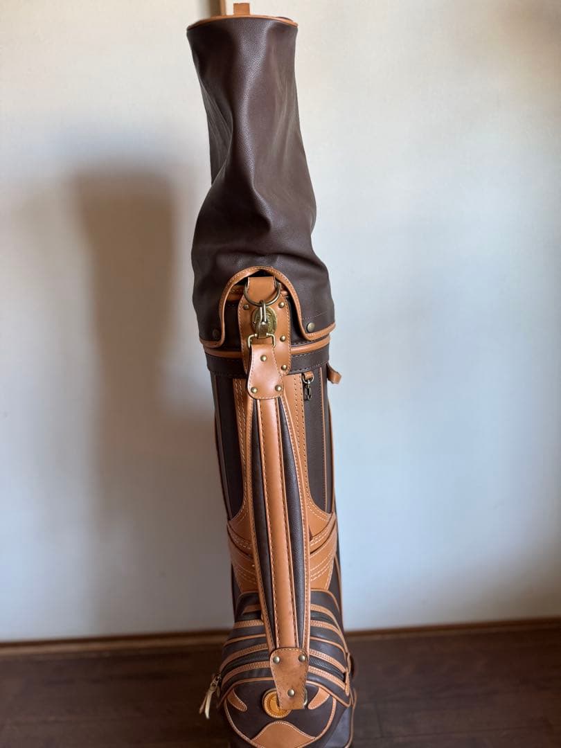 トラサルディ合成皮革 キャディバッグ