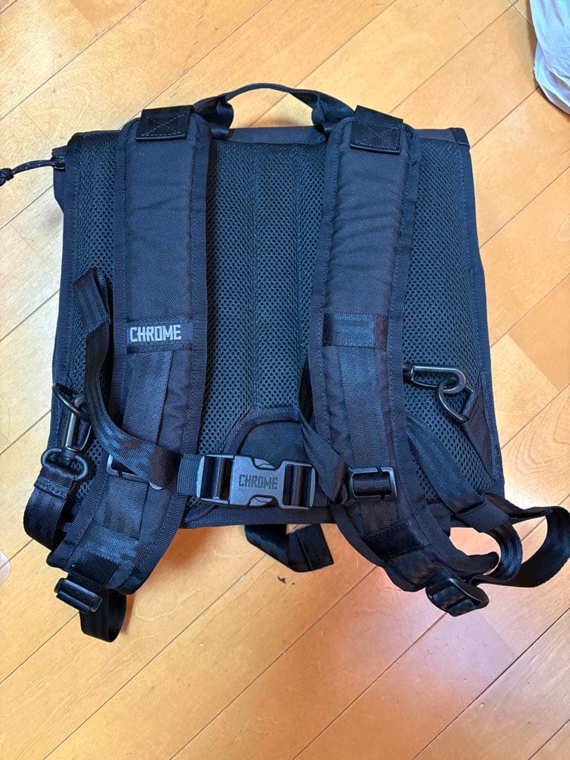 CHROME VERSATILE BACKPACK チェストバックル付き