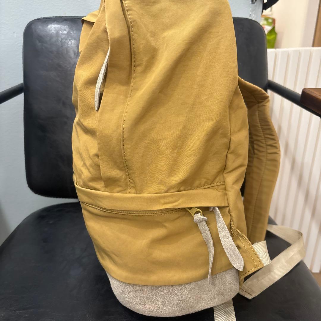 master&co. ベージュ ナイロン スエード リュック　バックパック