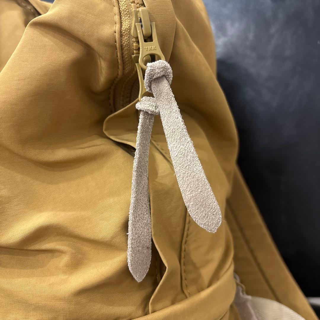 master&co. ベージュ ナイロン スエード リュック　バックパック
