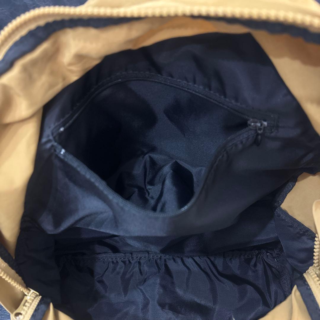 master&co. ベージュ ナイロン スエード リュック　バックパック