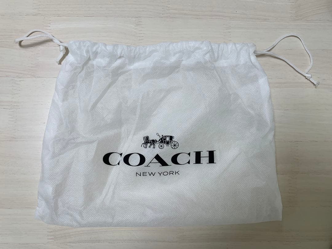 【新品未使用】COACH 長財布 ラウンドファスナー 水色 ブルー 箱 不織布袋