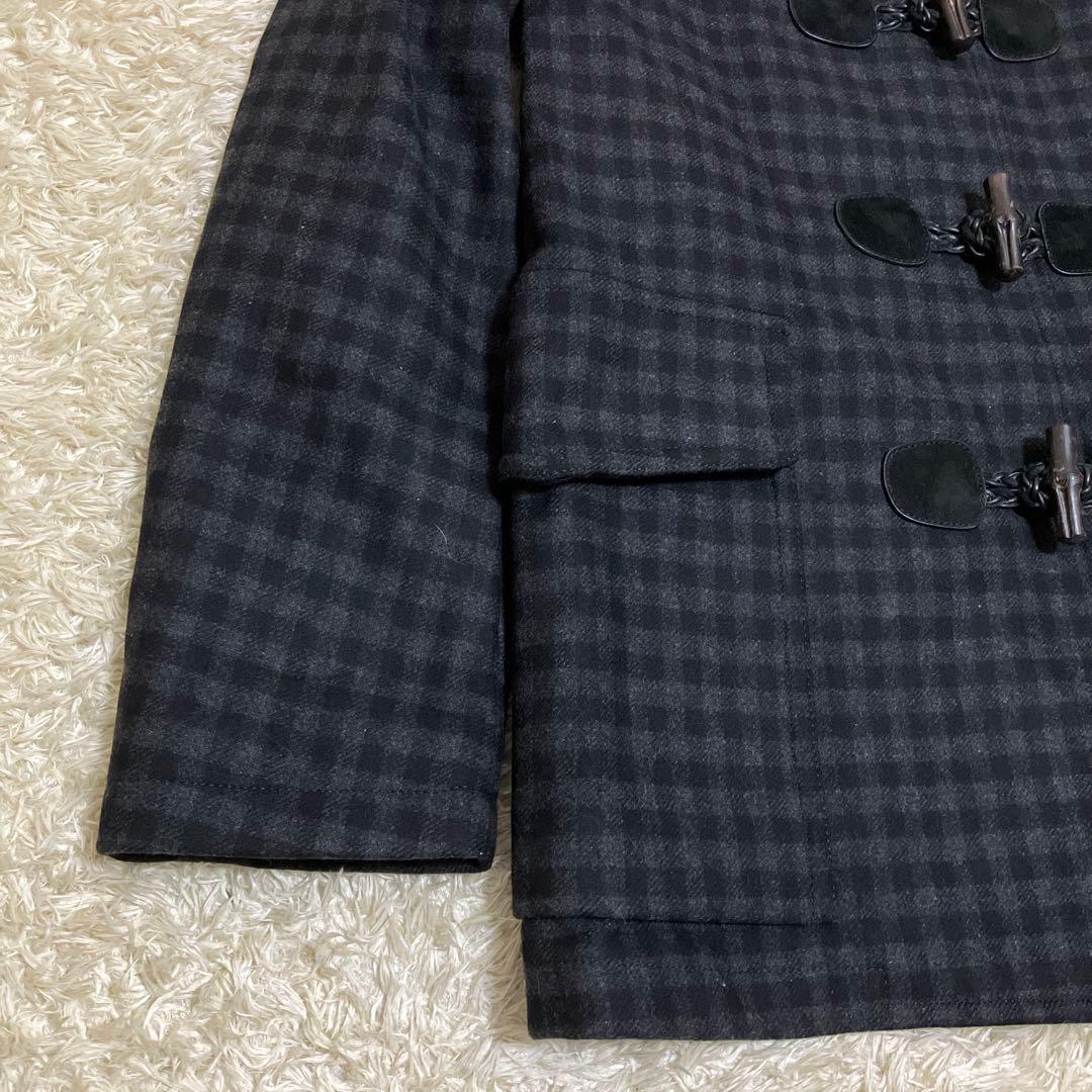 【お値引き中】GUCCI ダッフルコート ウール チェック柄 44