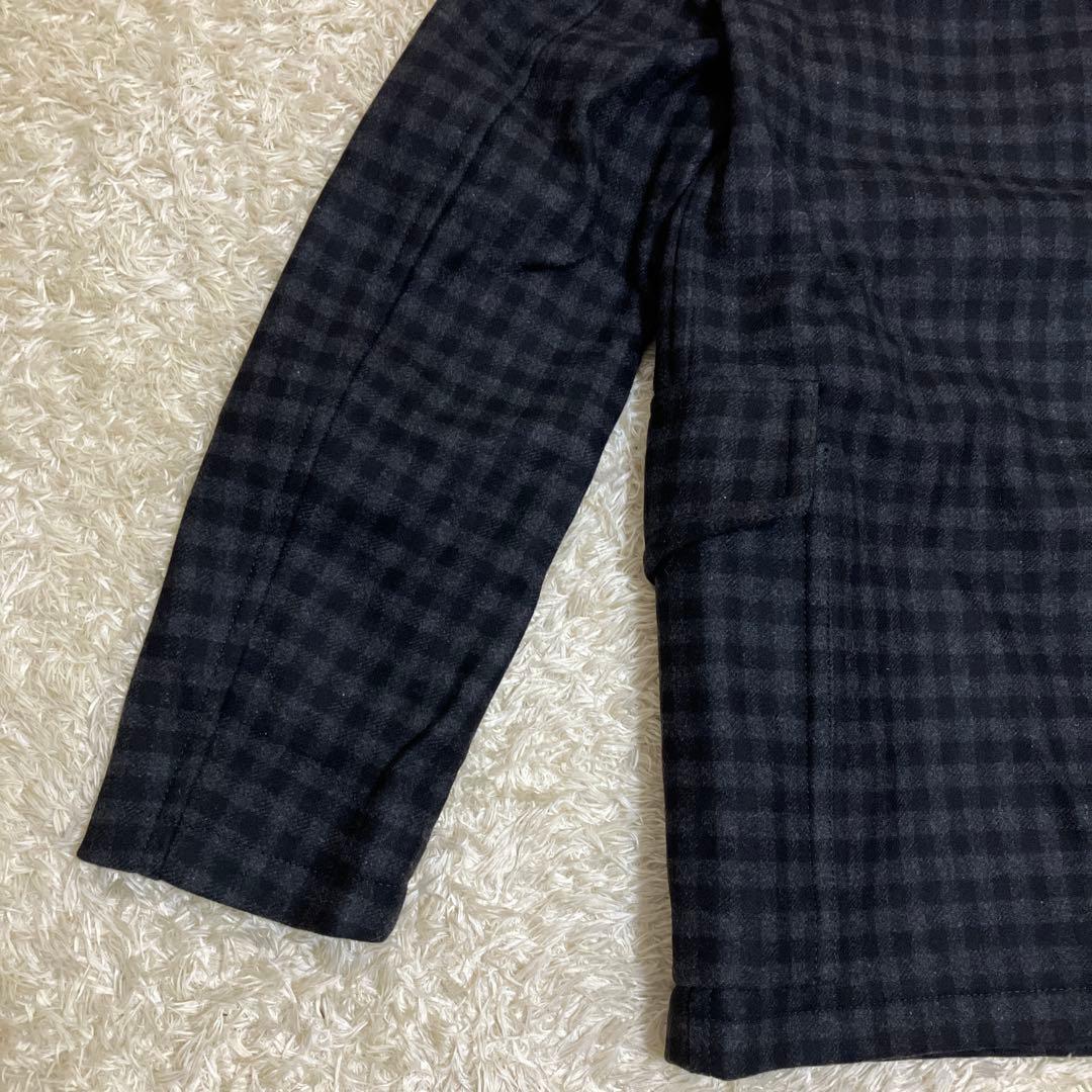 【お値引き中】GUCCI ダッフルコート ウール チェック柄 44