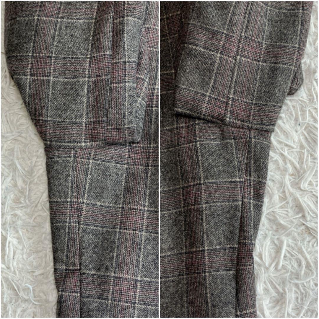 ◎極美品 トゥモローランド ピルグリム カルロバルベラ 48 チェック柄1