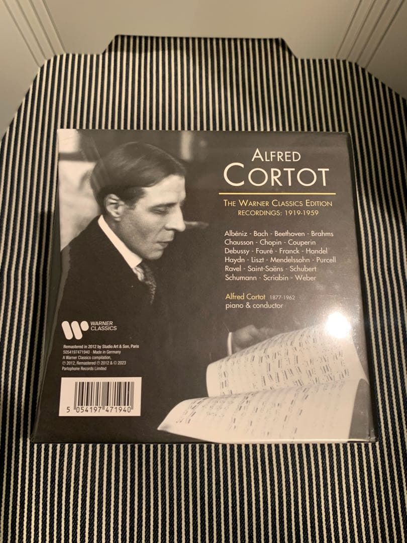 【新品】40CD アルフレッド・コルトー／ワーナー・クラシックス・エディション