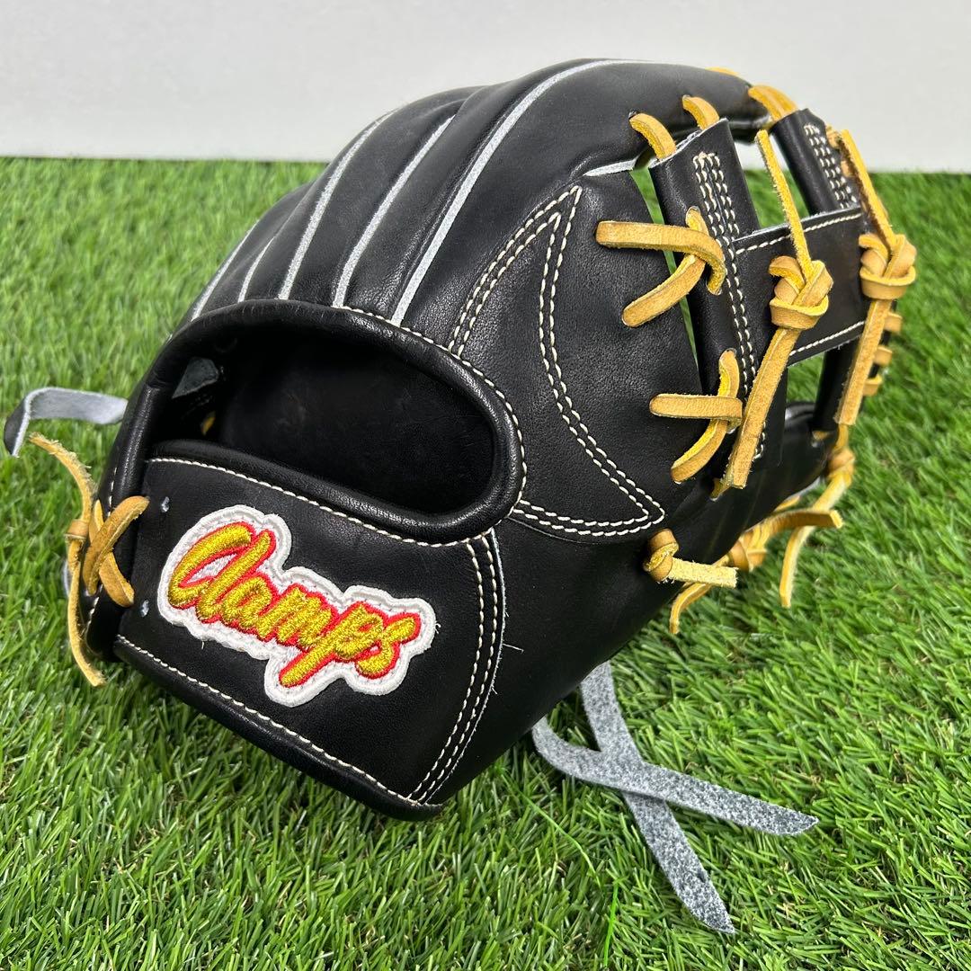 Clamps 軟式硬式兼用　トレーニンググラブ　黒