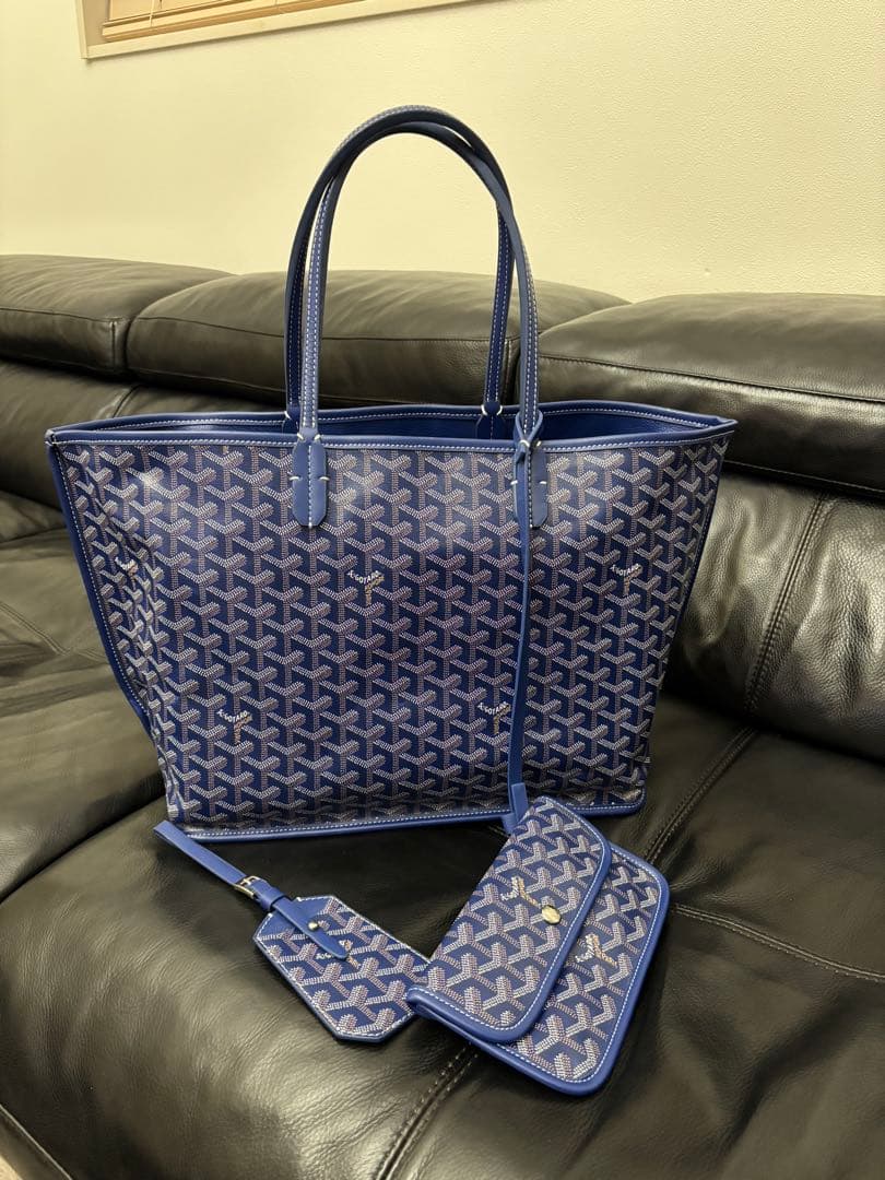 GOYARD 大容量 リバーシブル トートバッグ