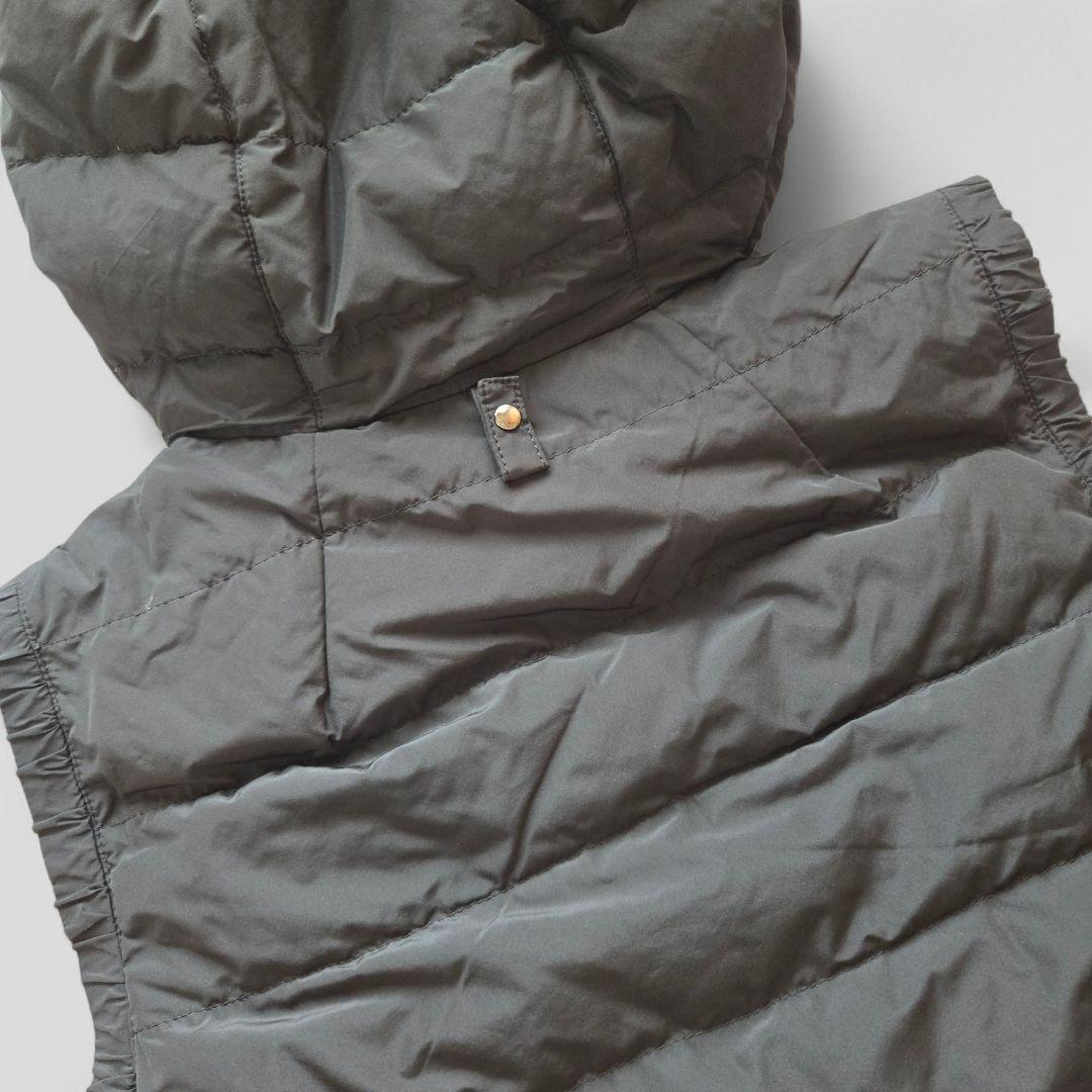 S Max Mara フォックスファー リバーシブルダウンベスト