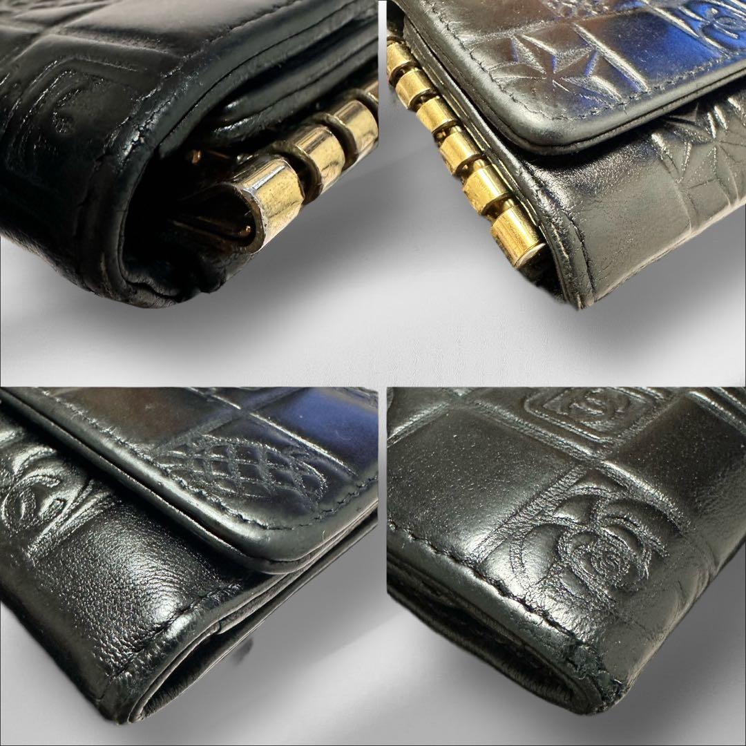 極美品❣️ CHANEL　シャネル キーケース　6連　アイコン　ラムスキン