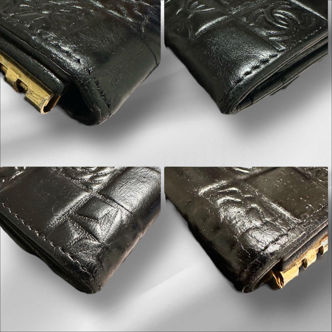 極美品❣️ CHANEL　シャネル キーケース　6連　アイコン　ラムスキン