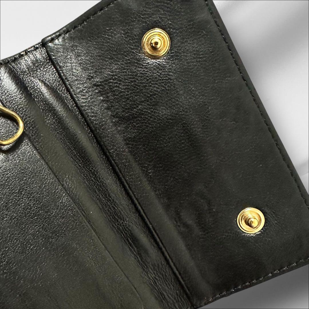 極美品❣️ CHANEL　シャネル キーケース　6連　アイコン　ラムスキン