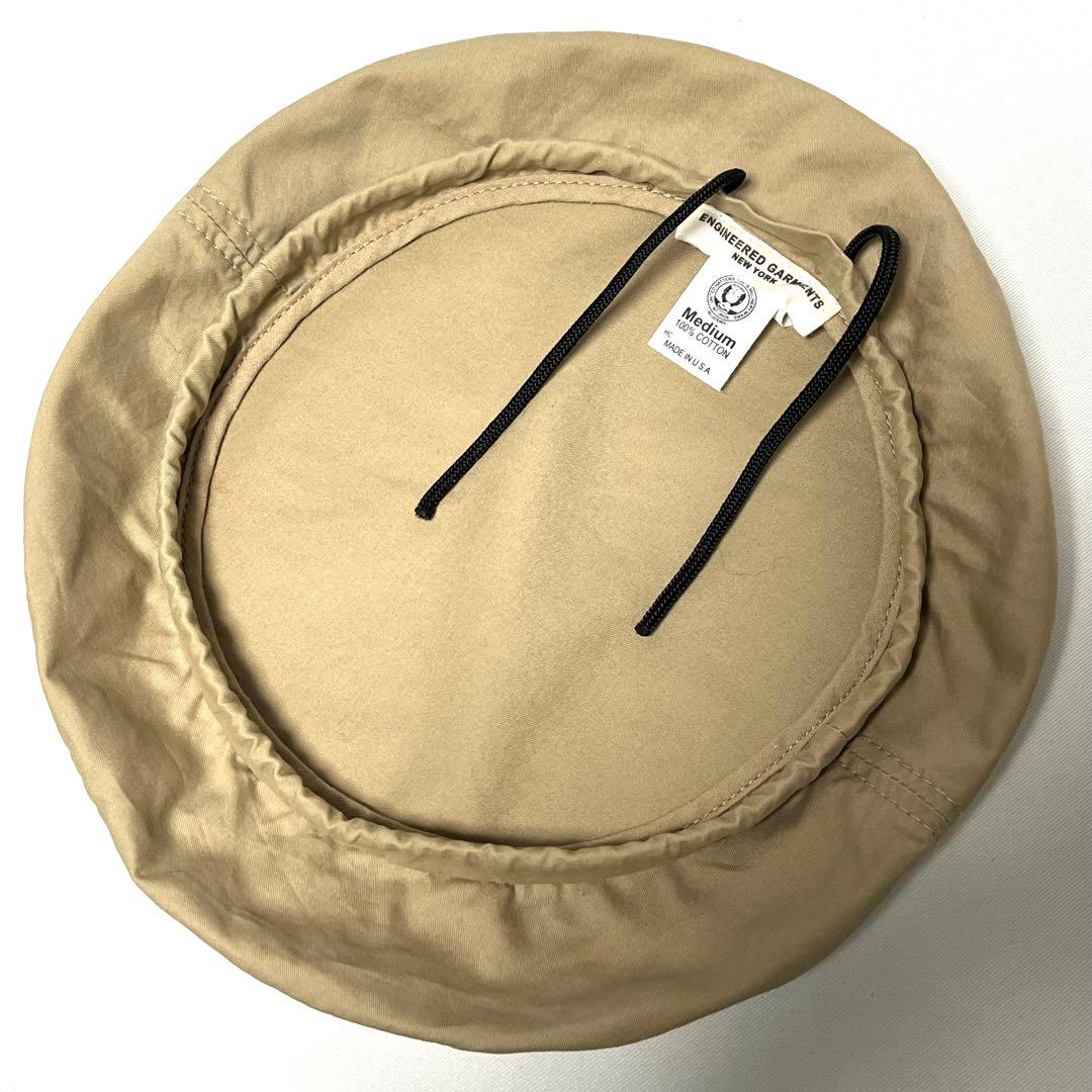 【超美品】Engineered Garmentsアメリカ製シンプルコットンベレー