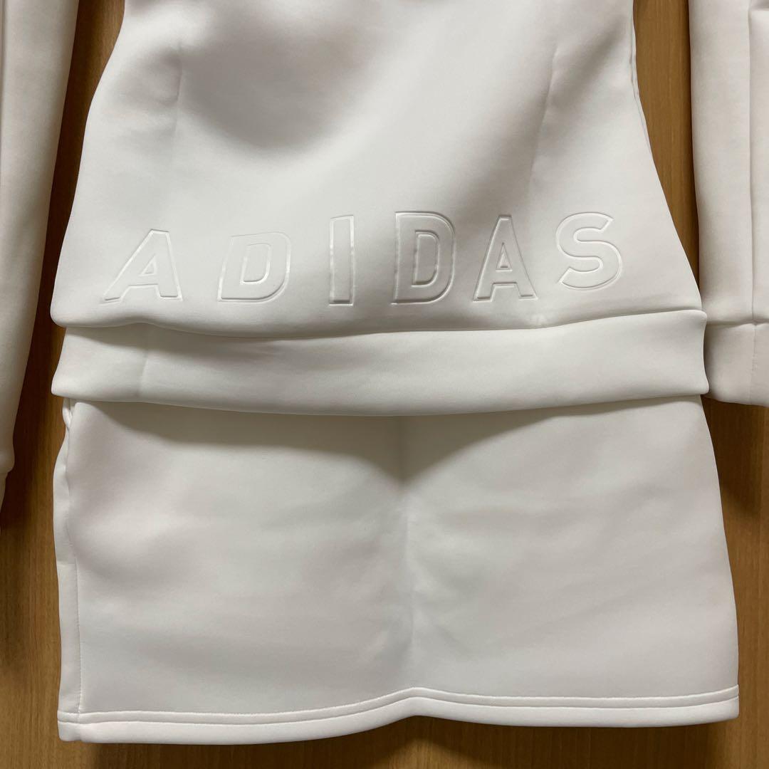 新品★アディダスゴルフセットアップ　XS,S24200円ダンボールニットパーカー