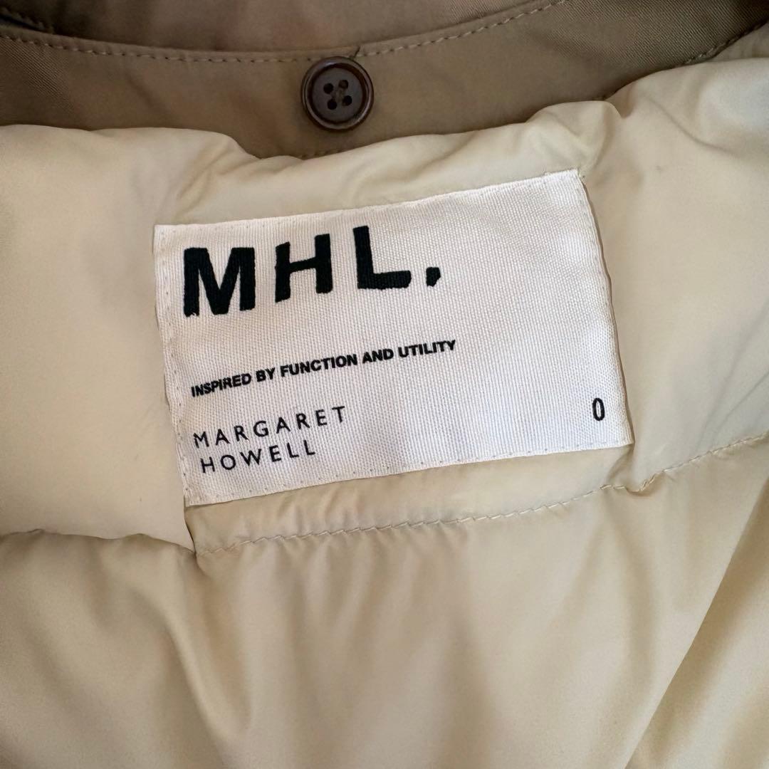 マーガレットハウエル MHL. ダウンライナー付き ステンカラーコート 2way