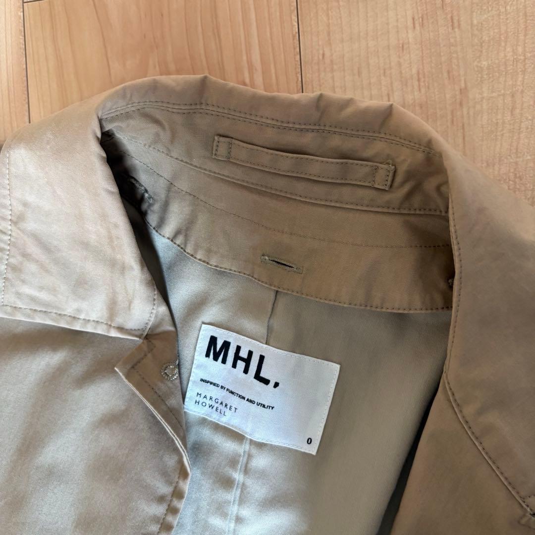 マーガレットハウエル MHL. ダウンライナー付き ステンカラーコート 2way