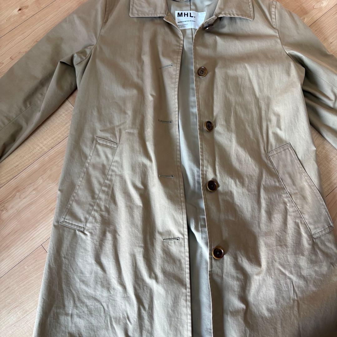マーガレットハウエル MHL. ダウンライナー付き ステンカラーコート 2way